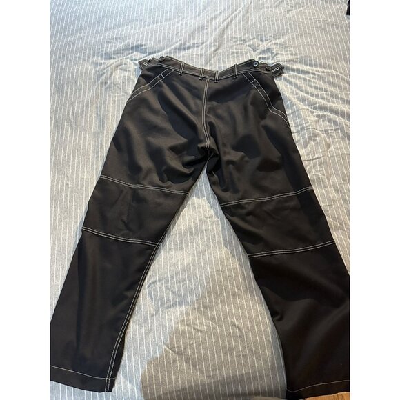 Comme des Garcons Shirt Contrast Stitch Painter Pants - Picture 3 of 5